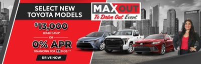 Select New Toyota Models