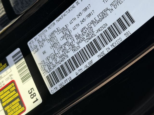 2026 Toyota Tacoma SR5