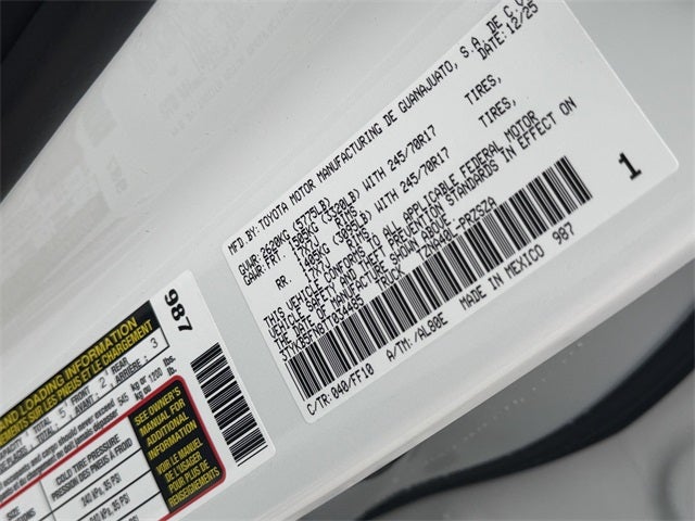 2026 Toyota Tacoma SR5