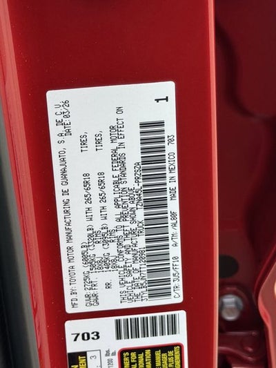 2026 Toyota Tacoma SR5
