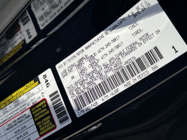 2026 Toyota Tacoma SR