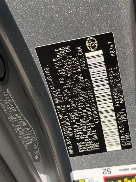 2026 Toyota Camry SE