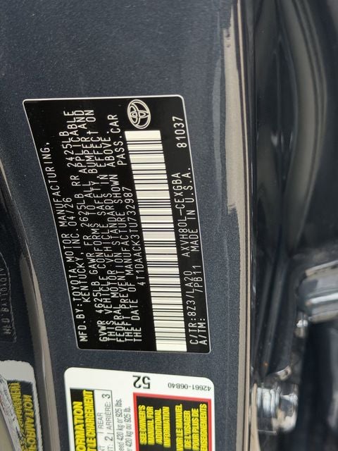 2026 Toyota Camry XLE
