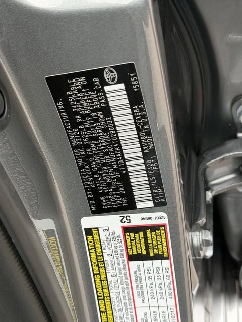 2026 Toyota Camry SE