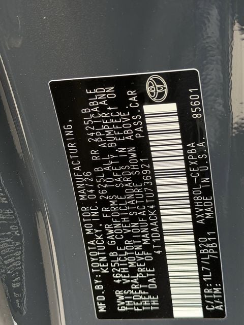 2026 Toyota Camry XSE