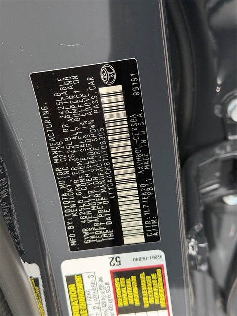 2026 Toyota Camry SE