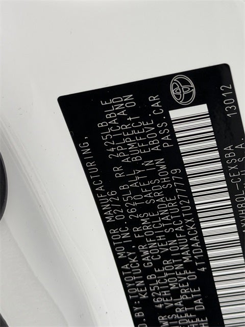 2026 Toyota Camry SE