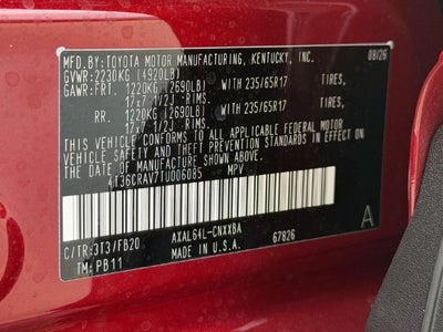 2026 Toyota RAV4 LE
