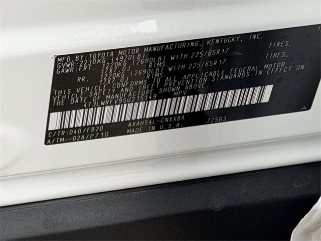 2025 Toyota RAV4 Hybrid Hybrid LE