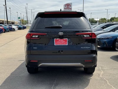 2026 Toyota Grand Highlander Platinum