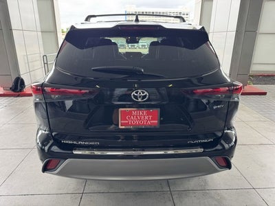 2026 Toyota Highlander Hybrid Hybrid Platinum