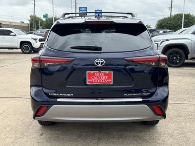 2026 Toyota Highlander Platinum