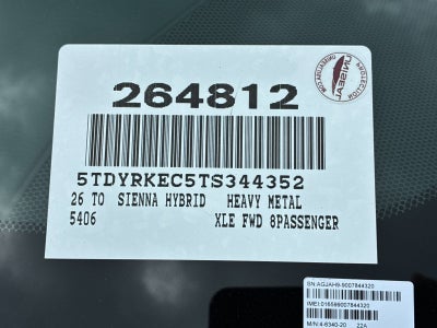 2026 Toyota Sienna XLE