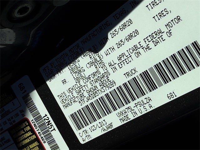 2026 Toyota Tundra Limited