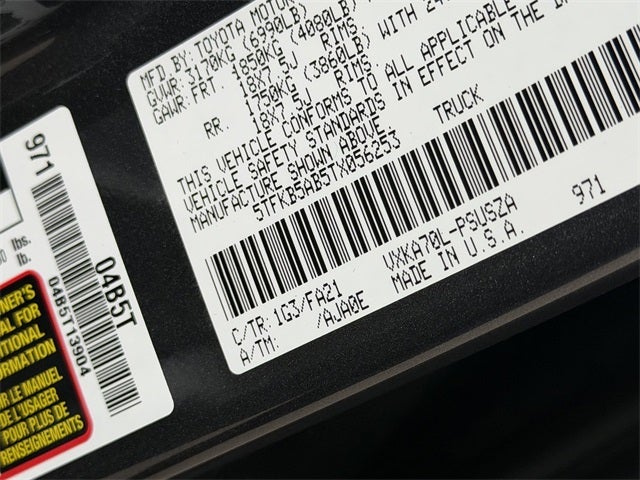 2026 Toyota Tundra SR