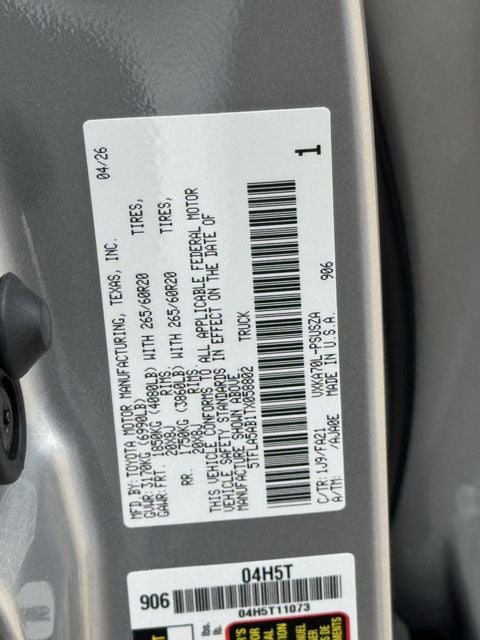 2026 Toyota Tundra SR5