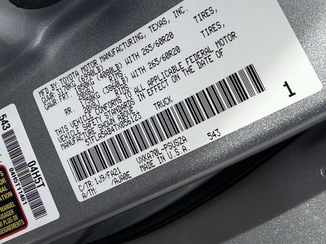 2026 Toyota Tundra SR5