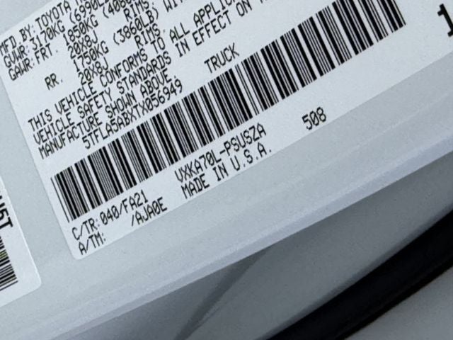 2026 Toyota Tundra SR5