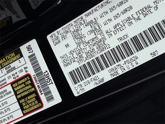 2026 Toyota Tundra SR5