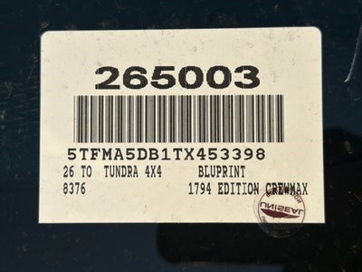 2026 Toyota Tundra 1794 Edition