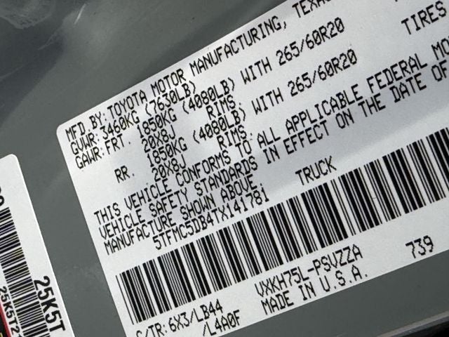 2026 Toyota Tundra i-FORCE MAX 1794 Edition i-FORCE MAX