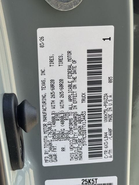 2026 Toyota Tundra i-FORCE MAX 1794 Edition i-FORCE MAX