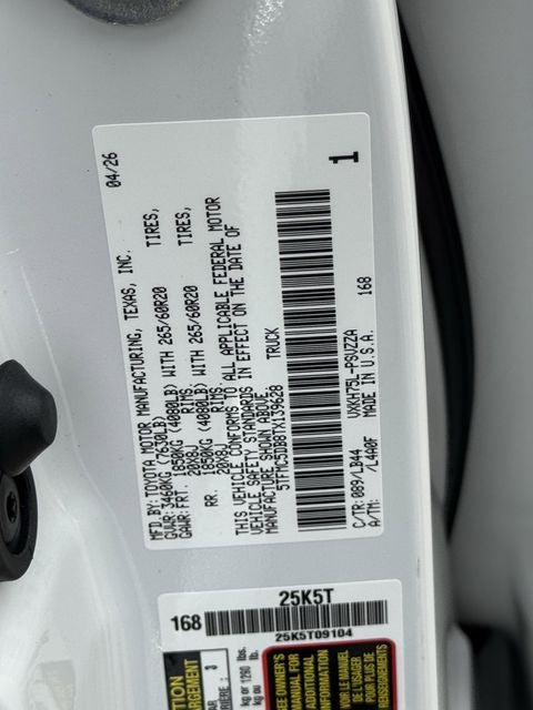 2026 Toyota Tundra i-FORCE MAX 1794 Edition i-FORCE MAX
