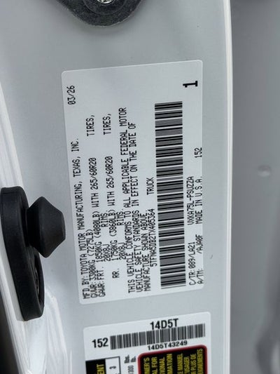 2026 Toyota Tundra Platinum