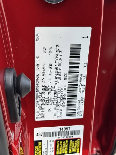 2026 Toyota Tundra Platinum