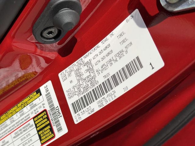 2026 Toyota Tundra Limited