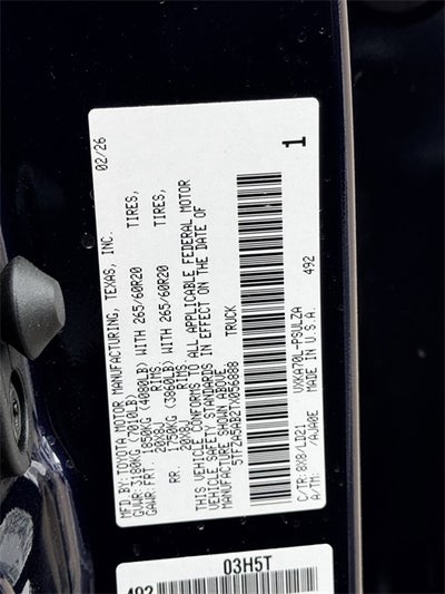 2026 Toyota Tundra Limited