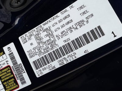 2026 Toyota Tundra Limited