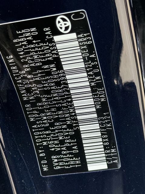 2026 Toyota Corolla SE