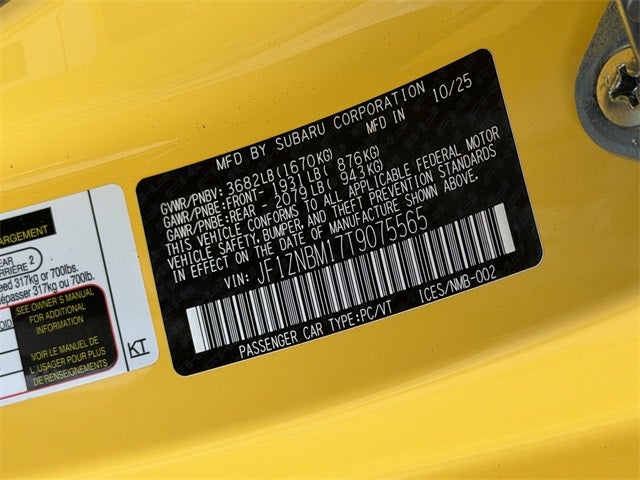 2026 Toyota GR86 GR86 Yuzu Edition