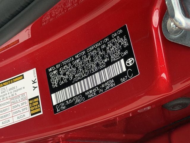 2026 Toyota Prius LE