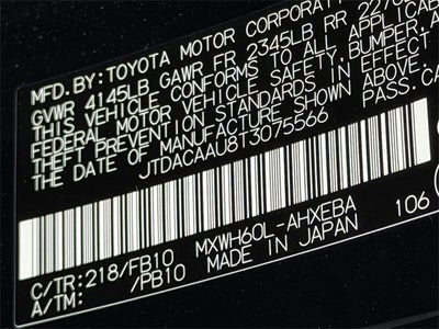 2026 Toyota Prius LE