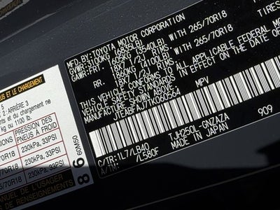 2026 Toyota Land Cruiser Land Cruiser