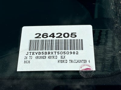 2026 Toyota 4Runner i-FORCE MAX Trailhunter