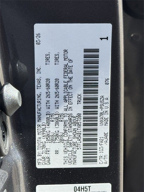 2026 Toyota Tundra SR5