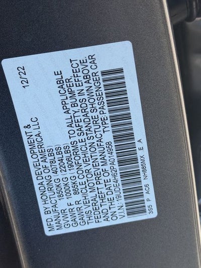 2023 Acura Integra A-Spec Tech Package