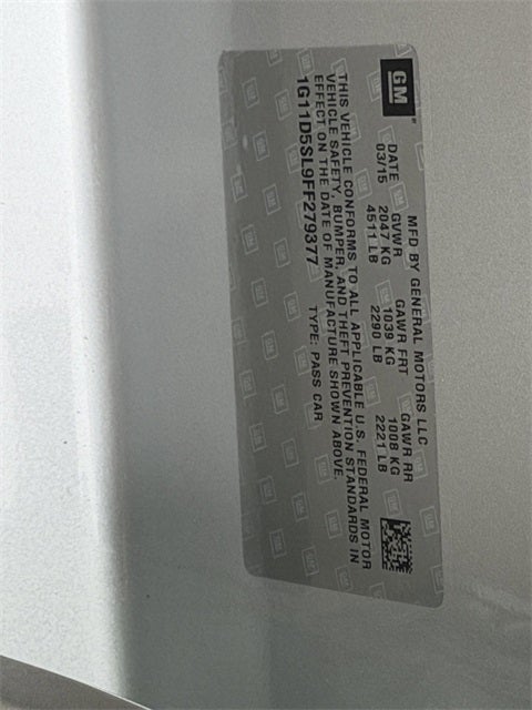 2015 Chevrolet Malibu LT 2LT