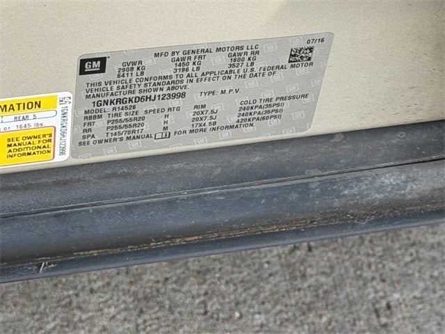 2017 Chevrolet Traverse LT 1LT