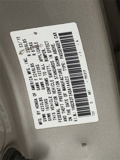 2013 Honda Accord LX