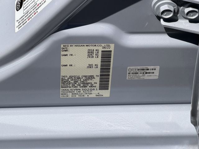 2023 Nissan Altima 2.0 SR