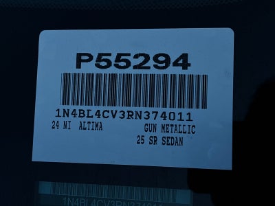 2024 Nissan Altima 2.5 SR