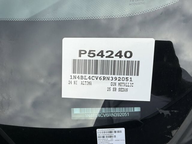 2024 Nissan Altima 2.5 SR