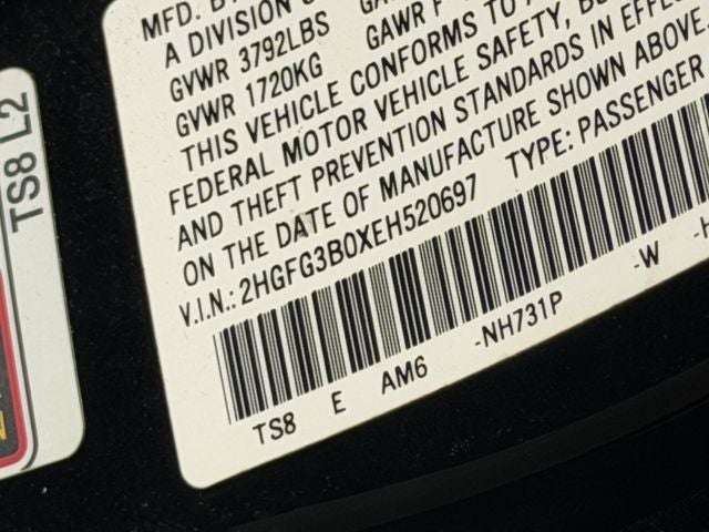 2014 Honda Civic EX-L