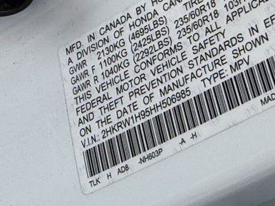 2017 Honda CR-V Touring