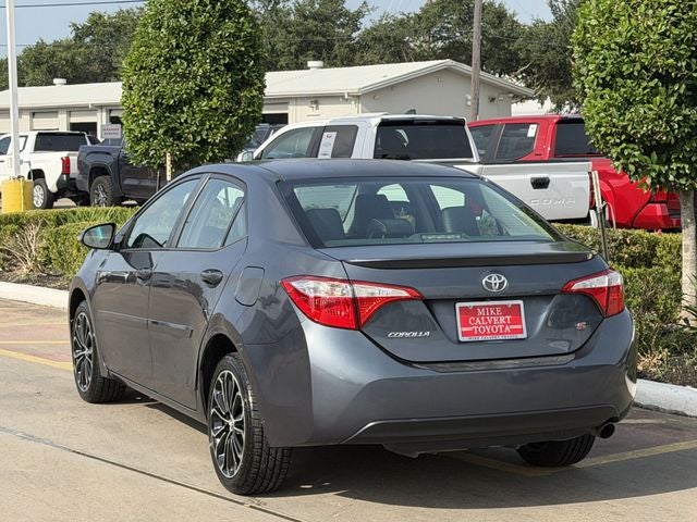 2016 Toyota Corolla S Plus