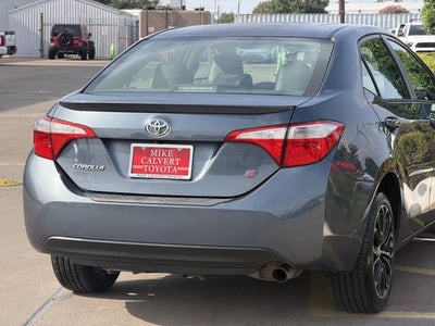 2016 Toyota Corolla S Plus